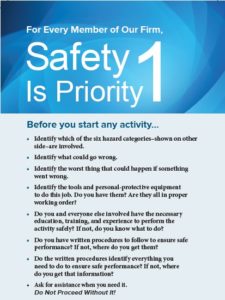 Employee-Pocket Safety Card