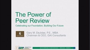 SP19-04 The Power of Peer Review